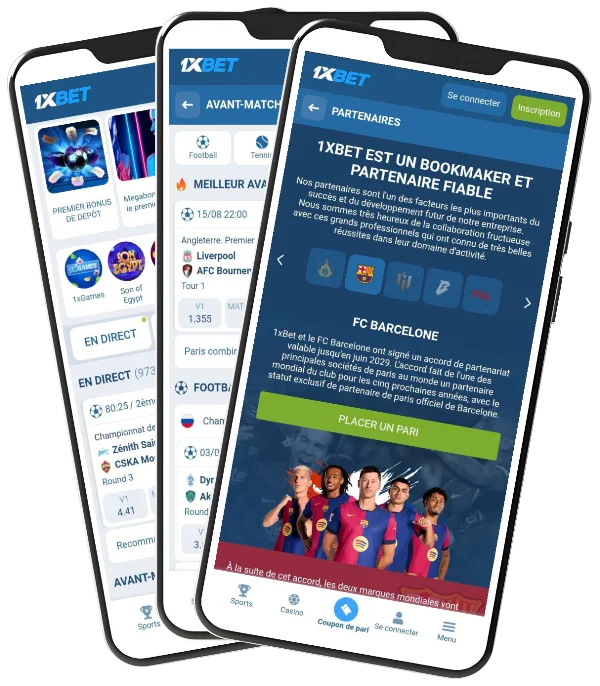 1xBet app en Côte d’Ivoire